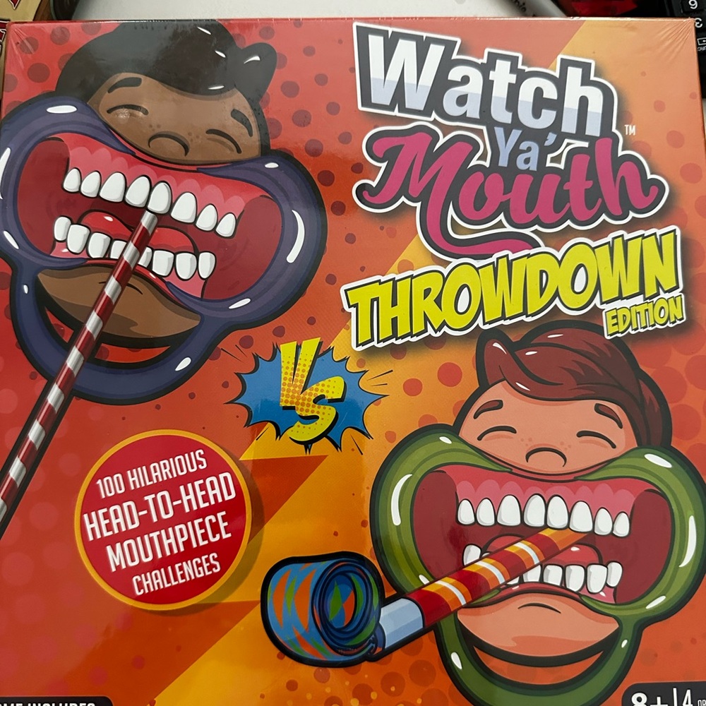 Watch Ya Mouth Throwdown Edition Game new with plastic wrap